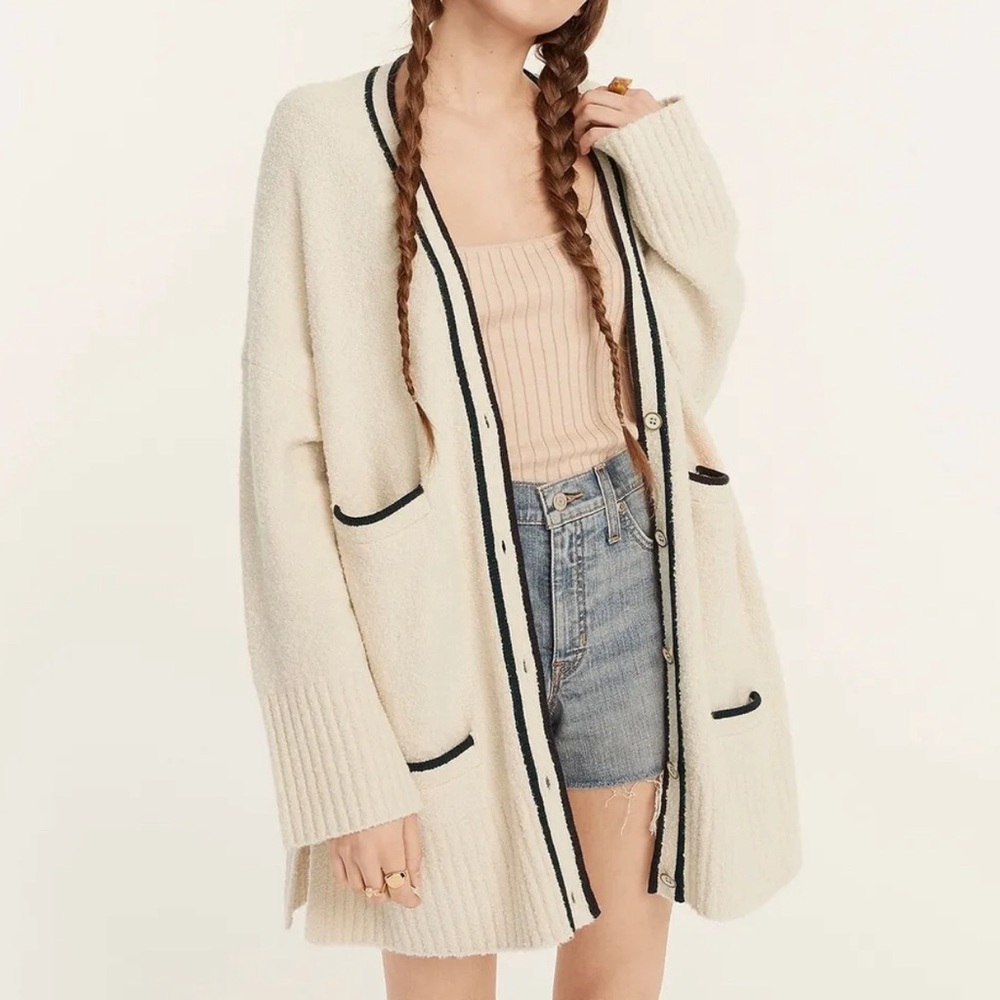 J. Crew Boucle Cardigan XS/S